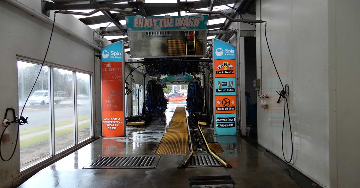 Wash your car in just three minutes at Spin Car Wash, create more time by washing your car at Spin Car Wash.