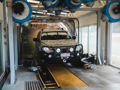 Spin Car Wash Auto Wash Tunnel