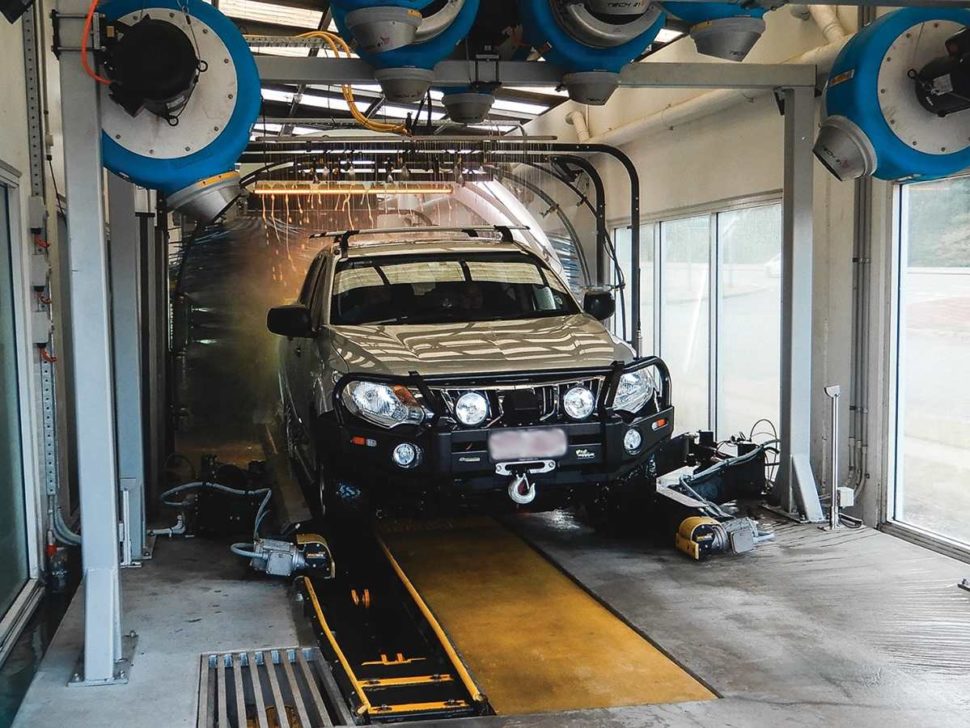 Spin Car Wash Auto Wash Tunnel